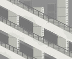 Concrete Stairs Vector