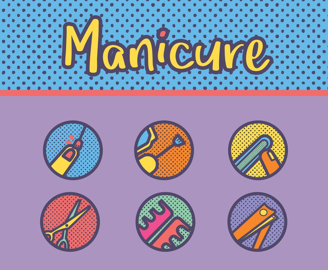 Manicure Icon Vector