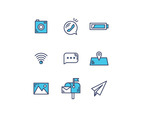 Internet Communication Icons