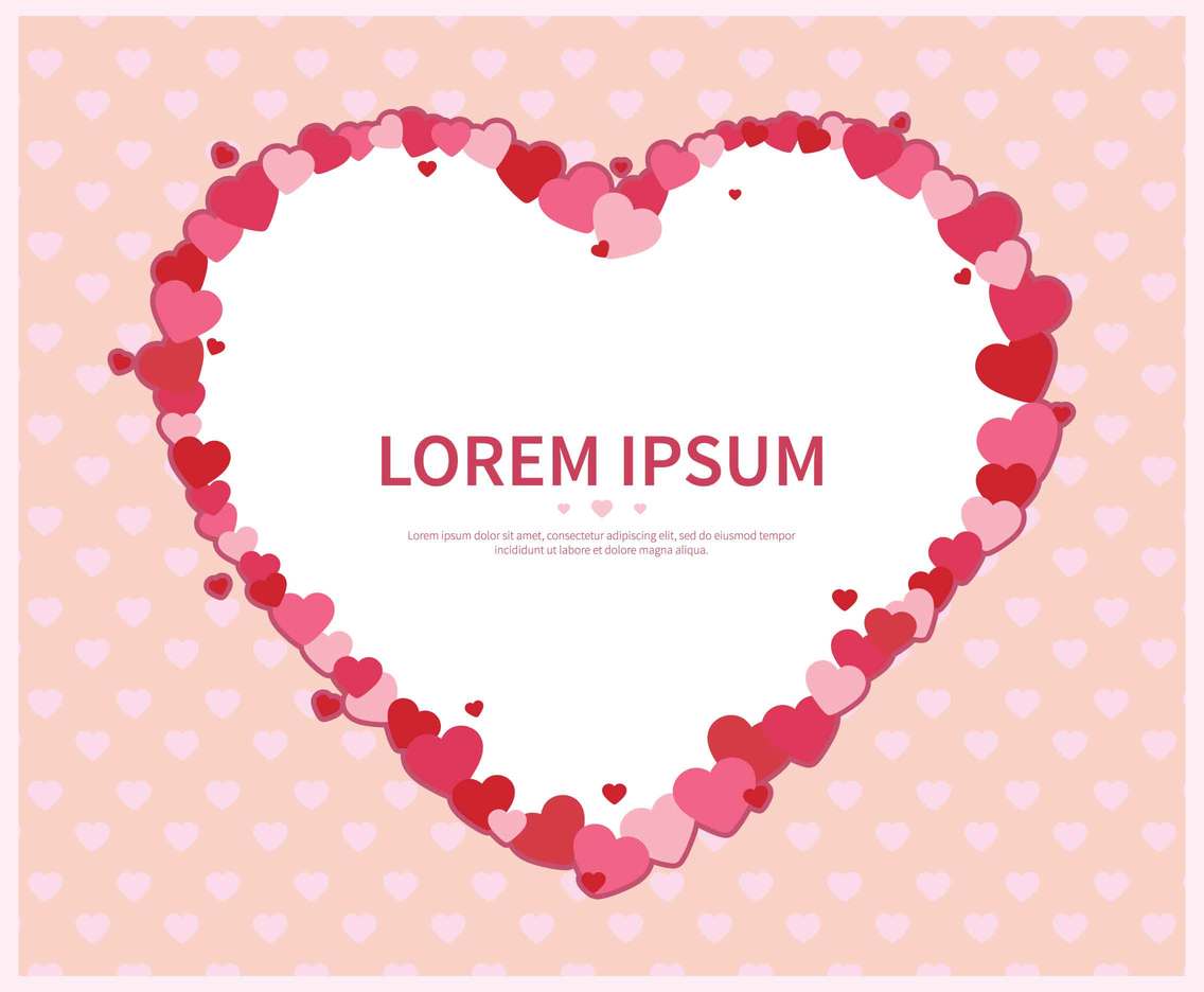 Heart Background Illustration