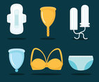 Feminine Products Vector Pack