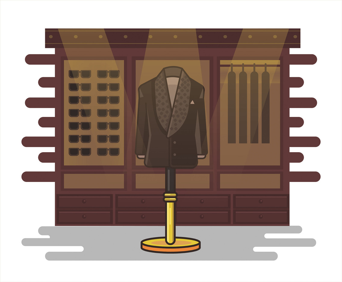 Brown Blazer Vector