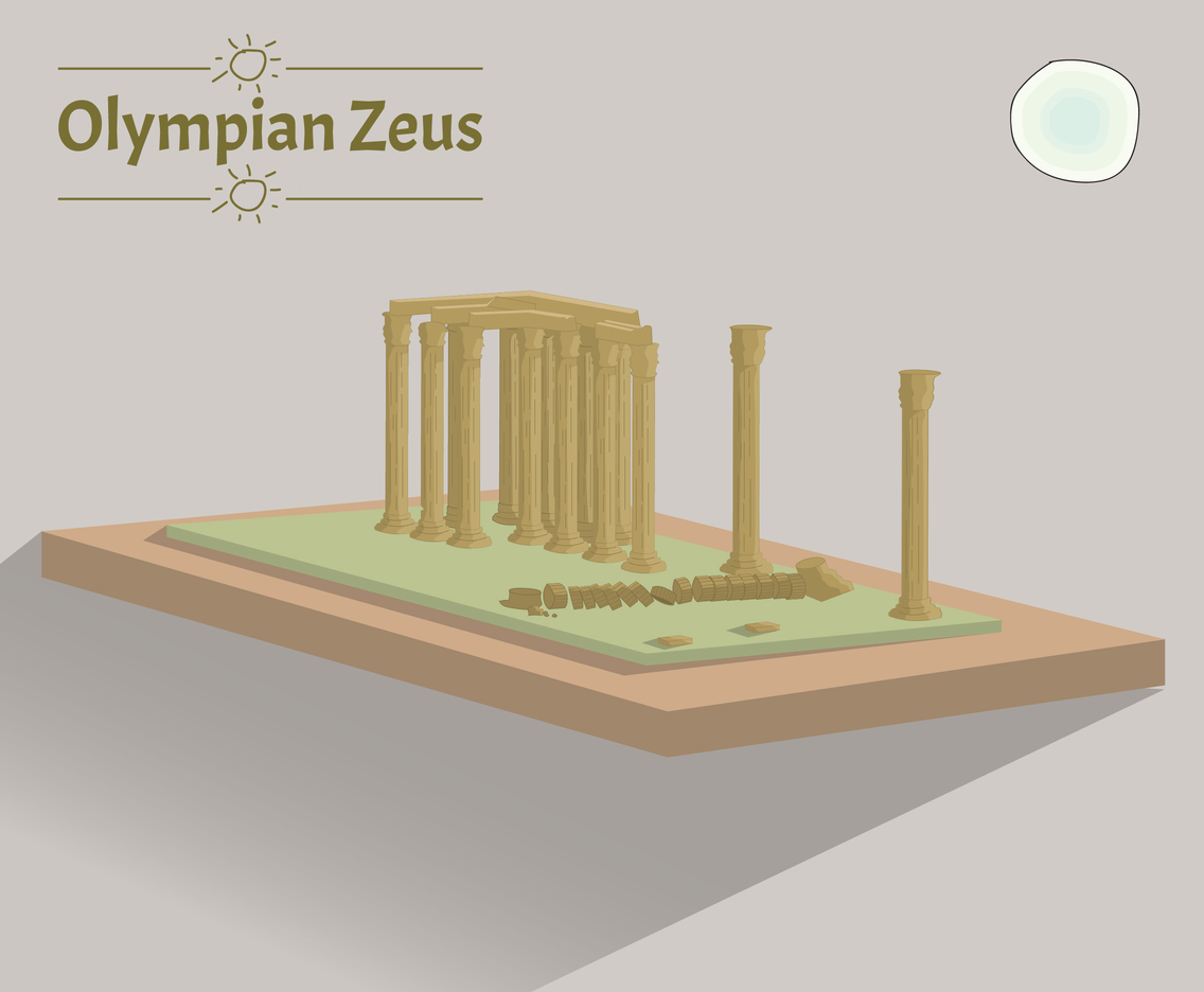 Ruin of Olympian Zeus