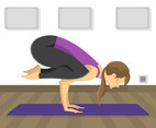 Yoga Posture Vector