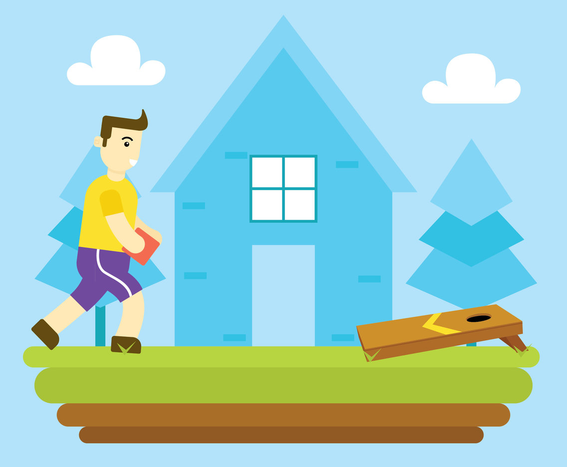 Cornhole Vector Design