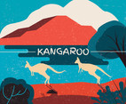 Kangaroo Vector Design