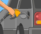Pumping Petrol Vector