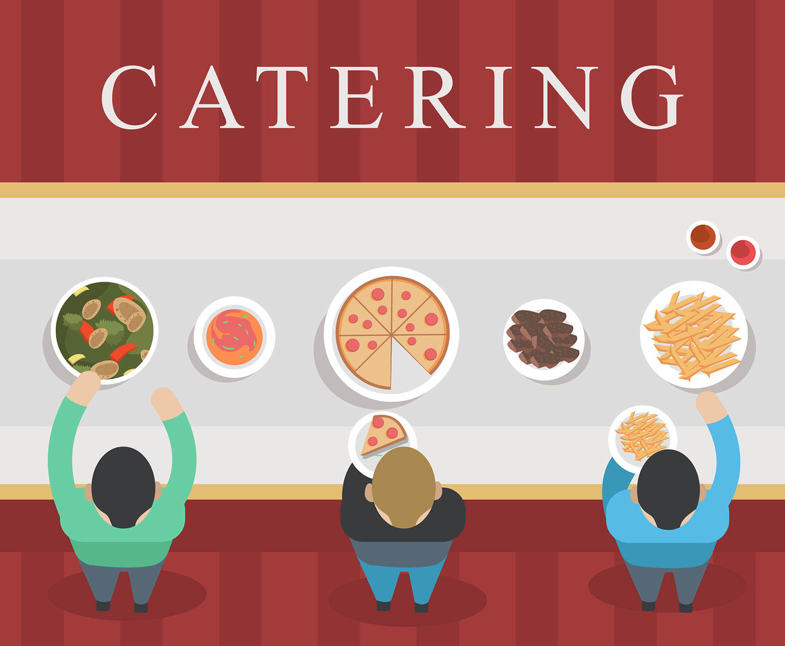 Buffet Catering Vector