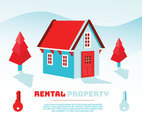 Rental Property Vector Design