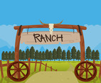 Ranch Entrance Vector