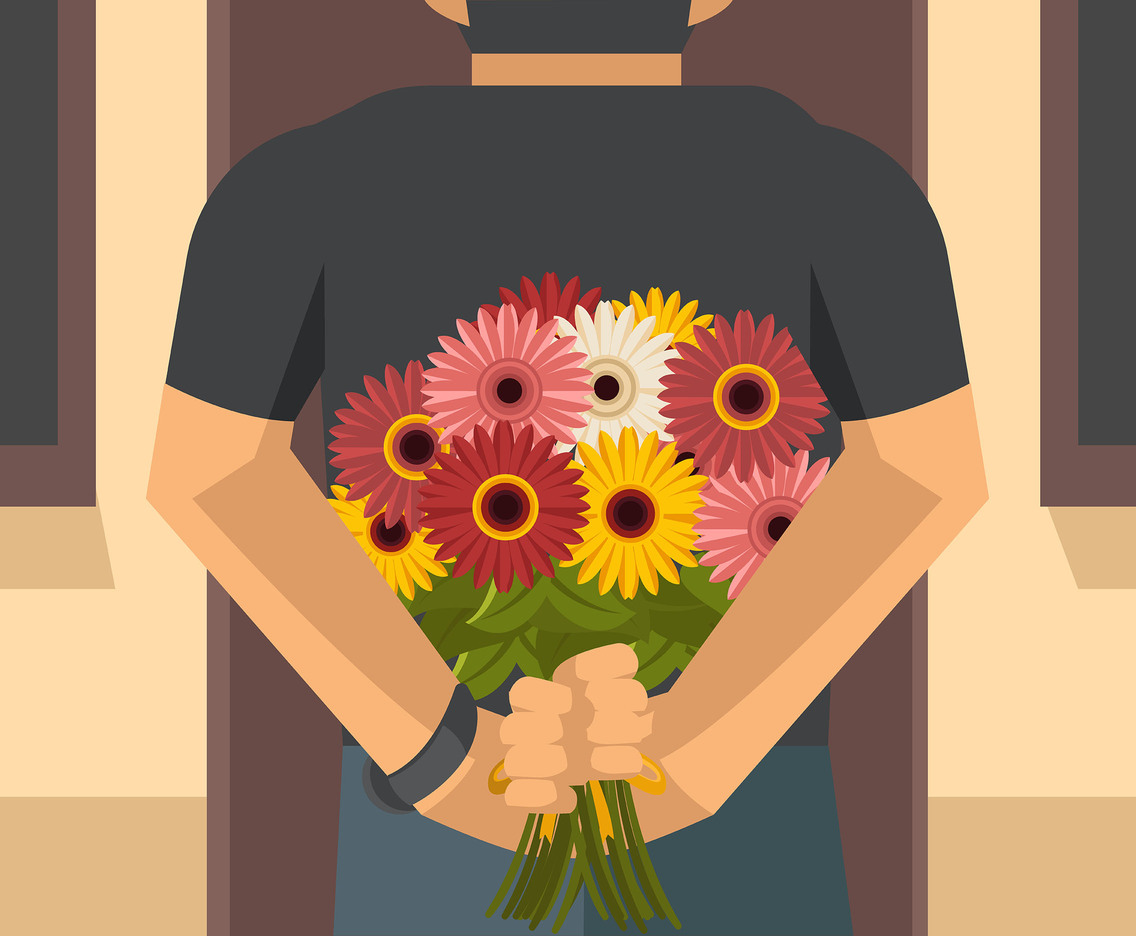 Gerbera Bouquet Vector