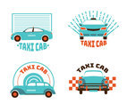 Taxi Cab Logo Vector Pack