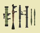 Bazooka Weapons Vector