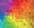 Triangle Colorful Rainbow Background