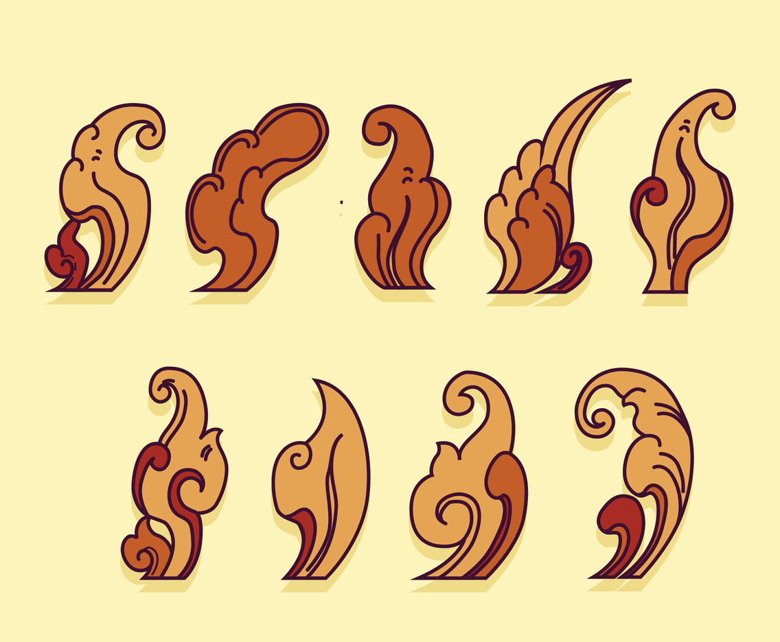 Woodcarving Vector Pack