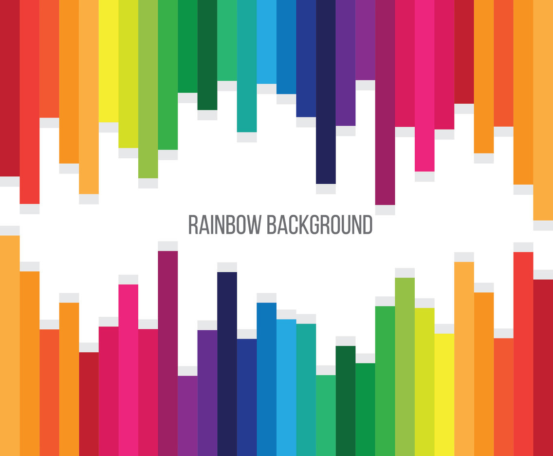 Rainbow Background Vector