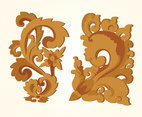 Woodcarving Vector Design