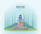 Shiva God illustration 
