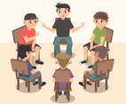 Group Therapy Vector