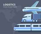 Logistics Transportation Vector