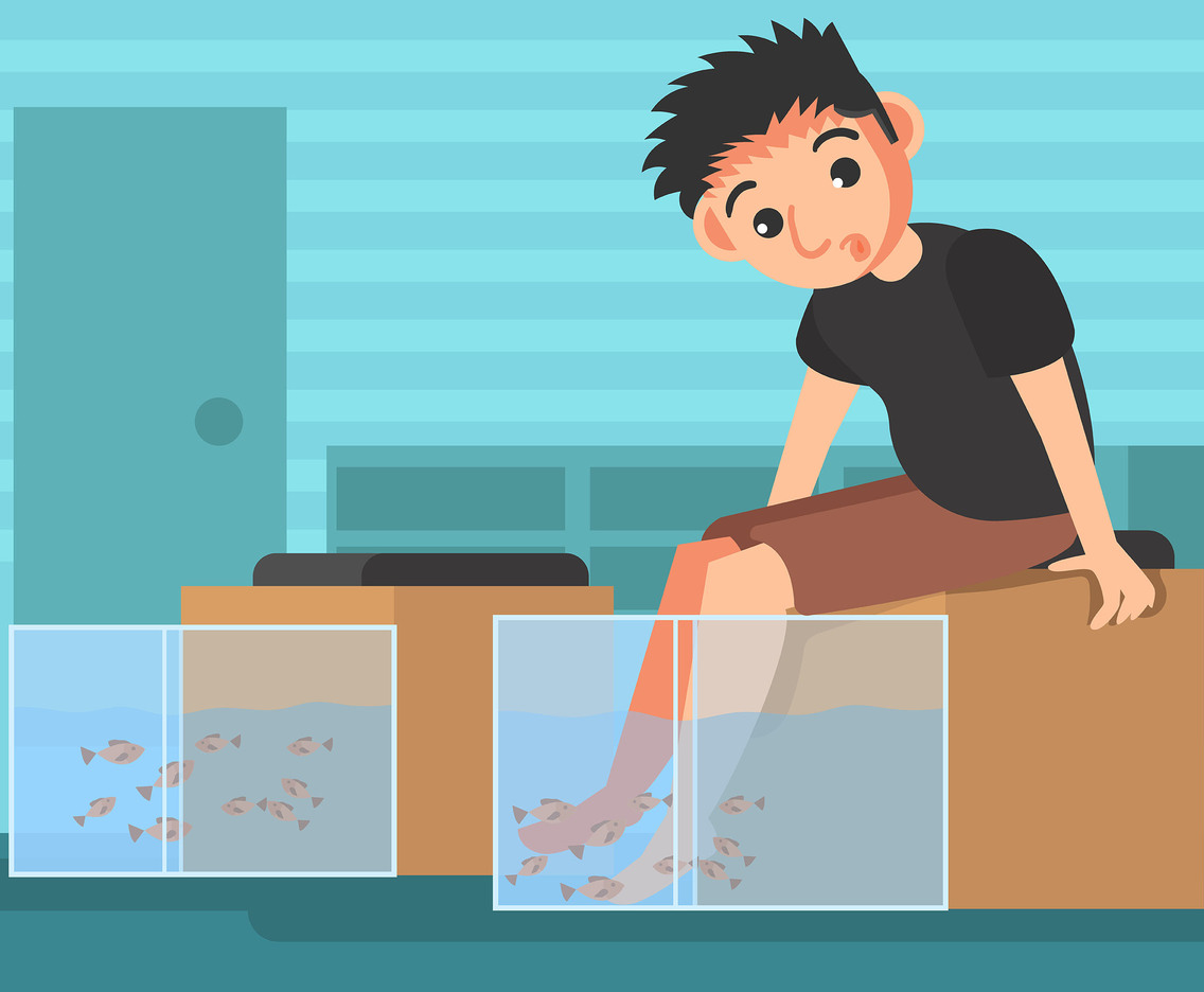Foot Therapy Vector