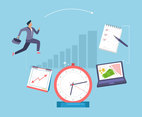 Time and Productivity Vector