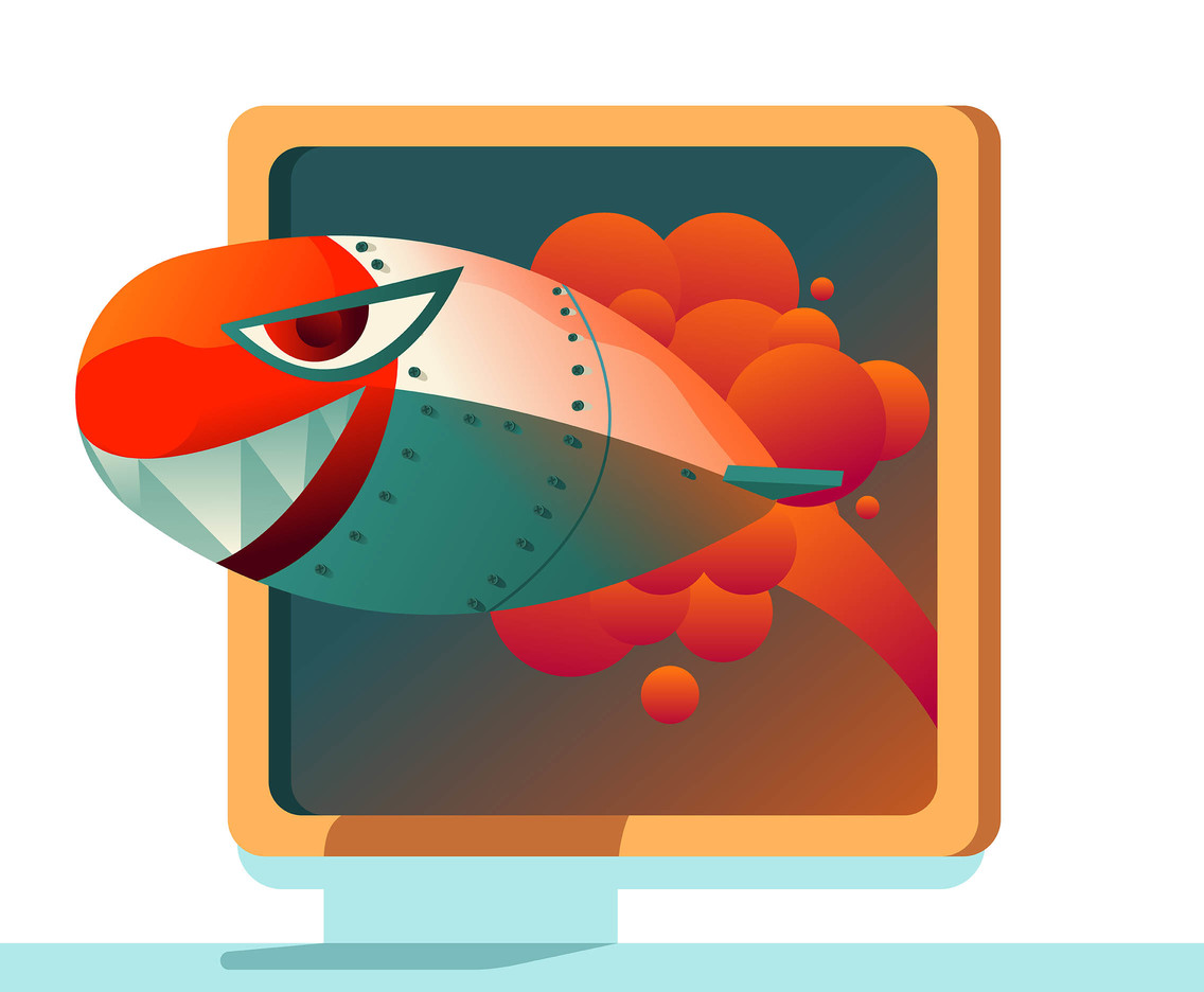 3D Airship Vector