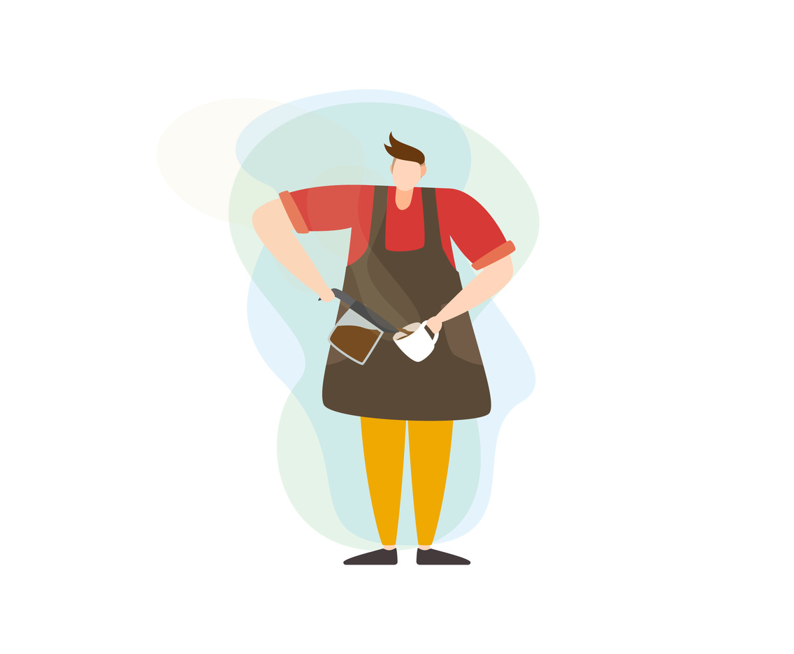 Unique Barista Vectors