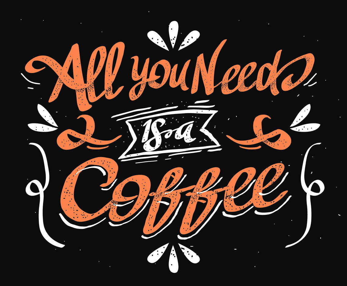 Coffee Hand Lettering