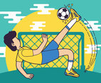 Futbol vector illustration