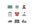 Set Of Soccer Icons