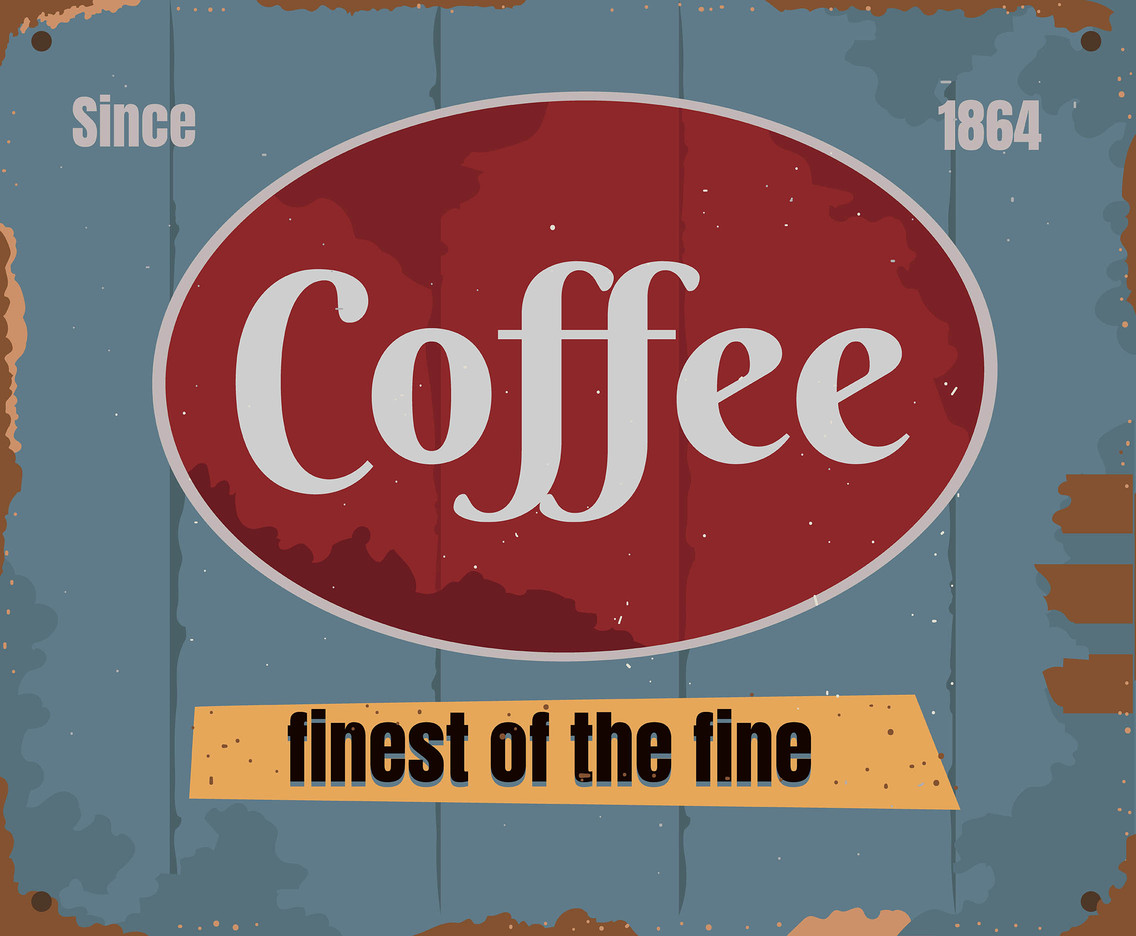 Coffe Vintage Sign