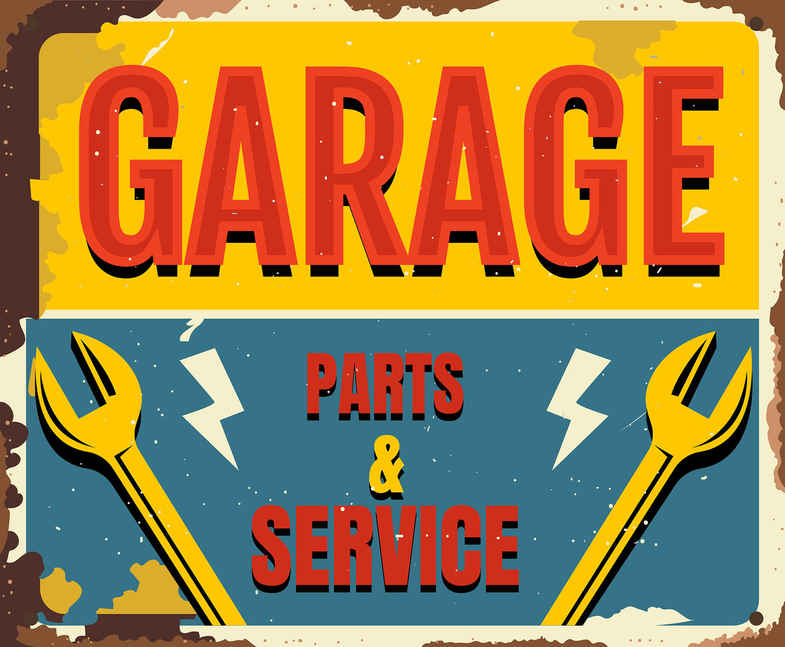 Garage Vintage Sign