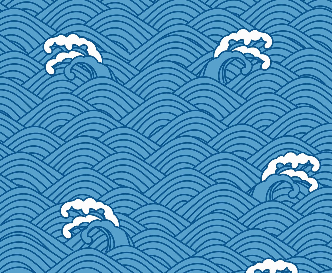 Traditional Japanese Wave Patterns