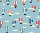 Pattern Full Of Hot Air Balloons