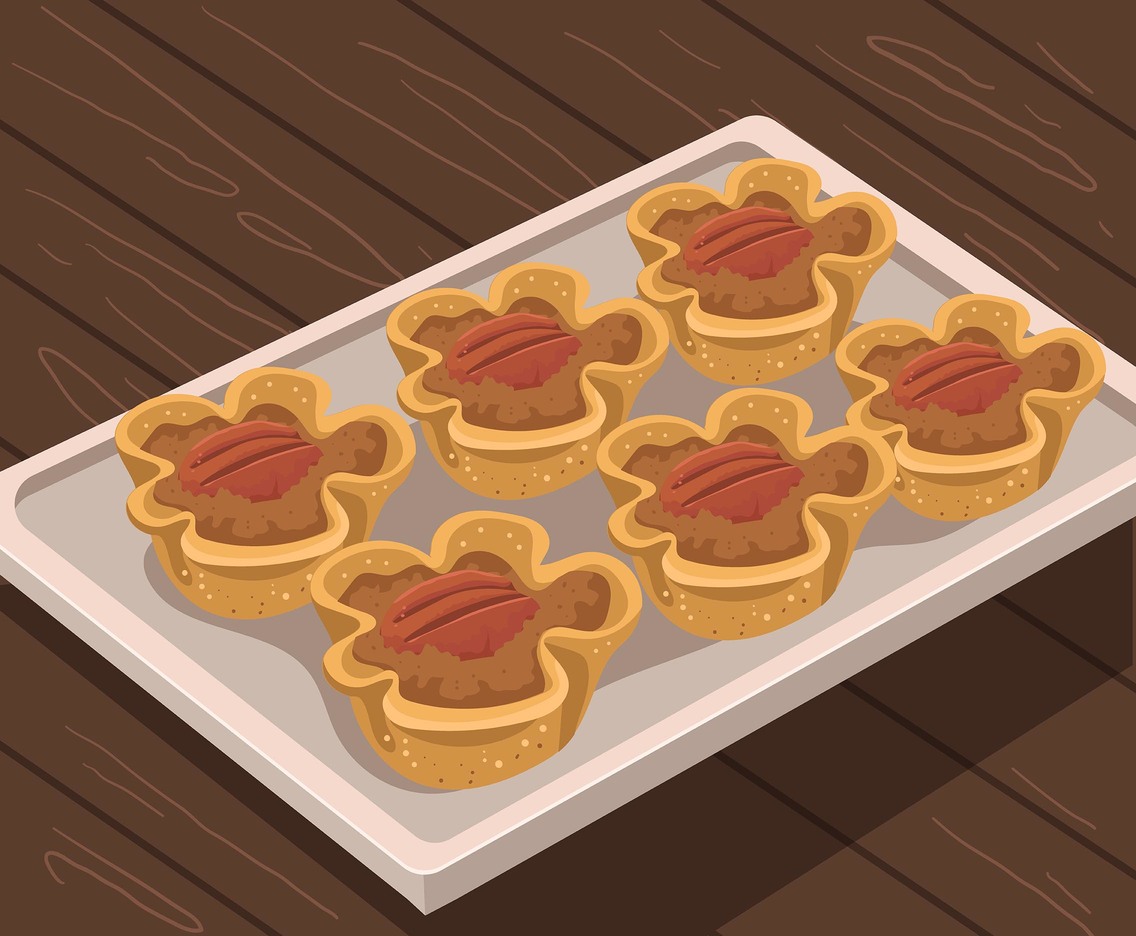 Pecan Vector