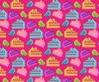 Layer Cake Pattern Vector