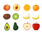 Healthy Fruits Vector
