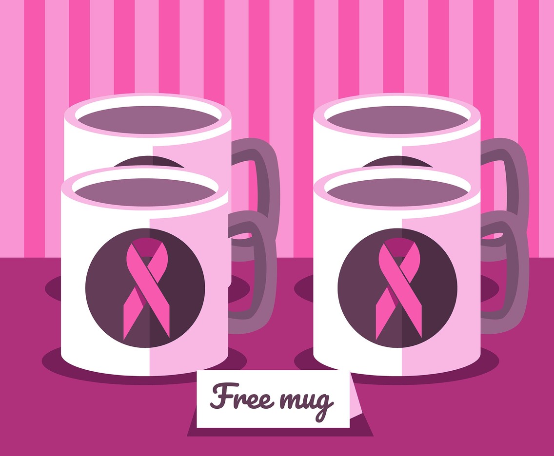 Breast Cancer Aawareness Ribbon