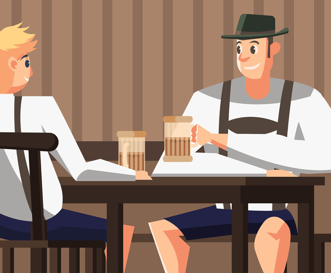 Man in Lederhosen