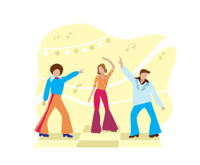 Dancing Couple Vector Art & Graphics | freevector.com