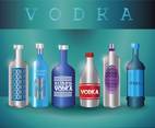 Vodka vector set