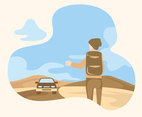 The Hitch Hiker Vector
