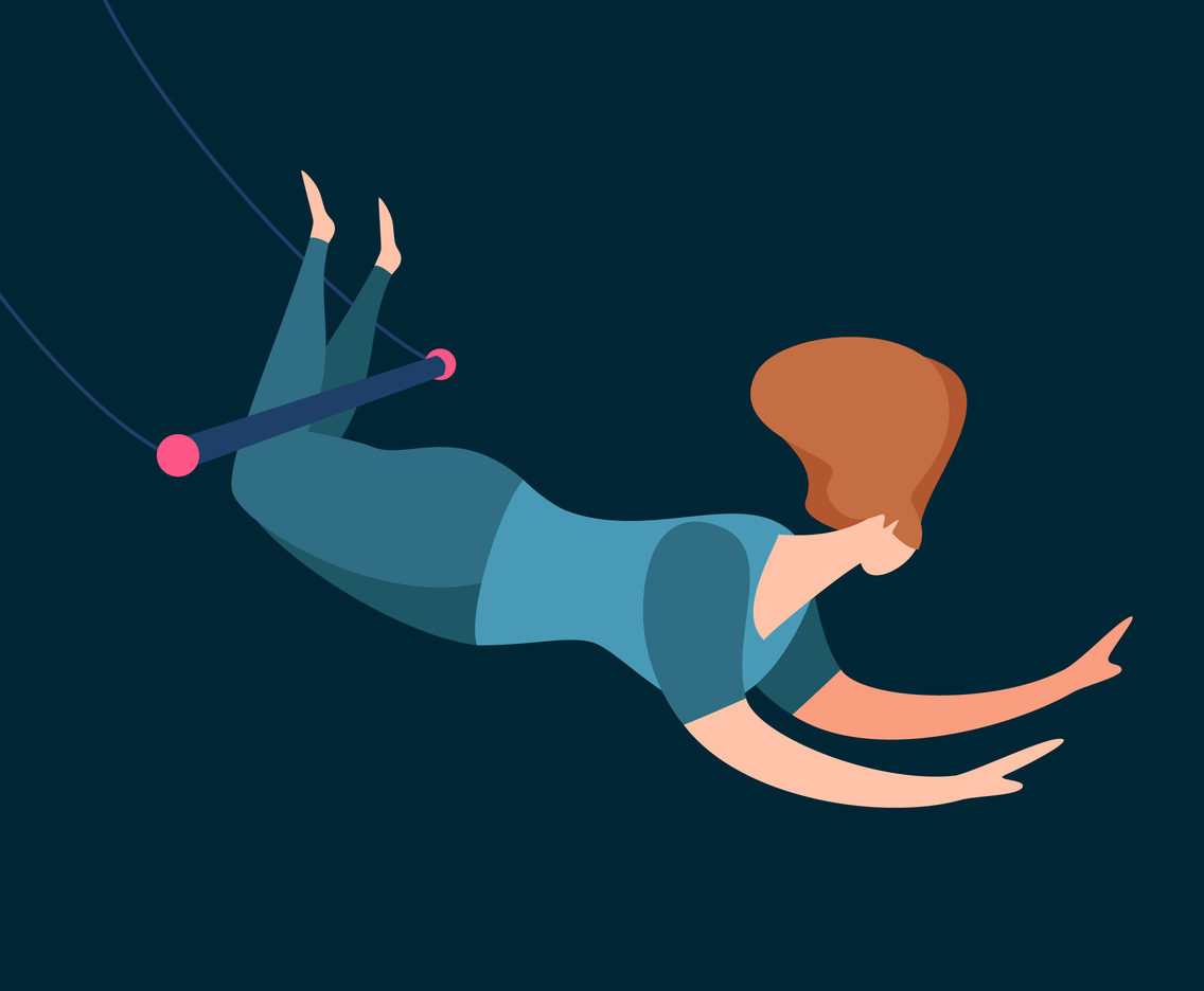 Awesome Trapeze Artist Vectors