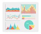 Colorful Chart Template Vector