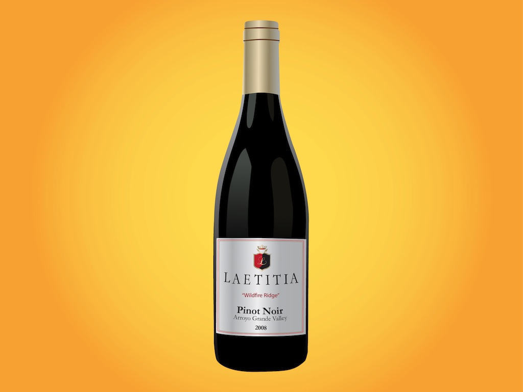 Pinot Noir Bottle