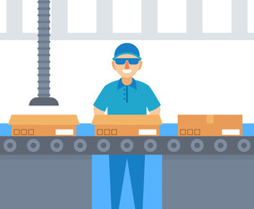 Unique Factory Worker Vectors Vector Art & Graphics | freevector.com