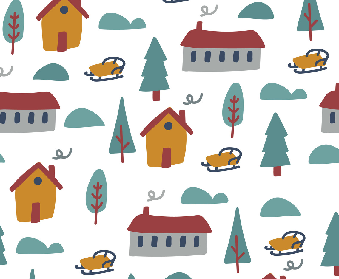 Winter Village Pattern