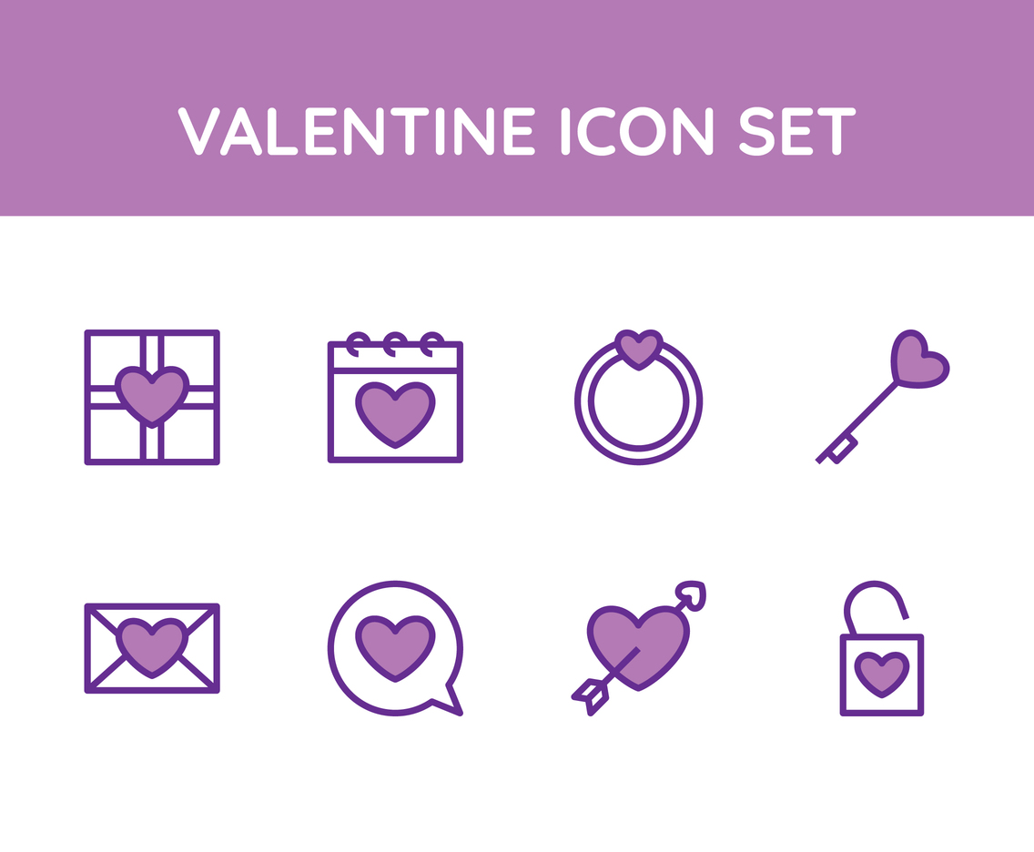Valentine Icon Set