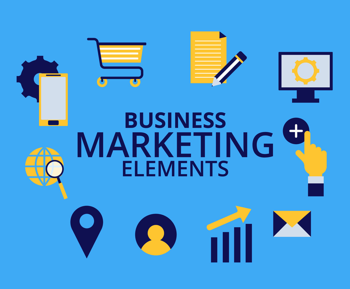 Marketing Elements Design Vector